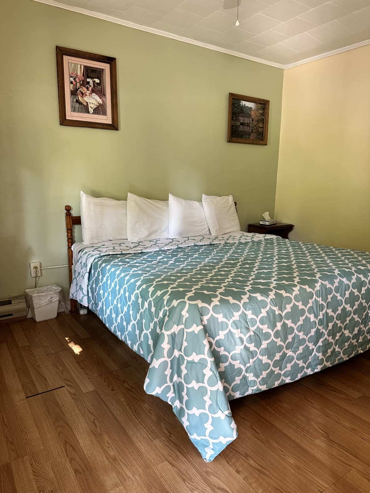 Standard Country View room with a king bed at Gavin's Irish Country Inn
